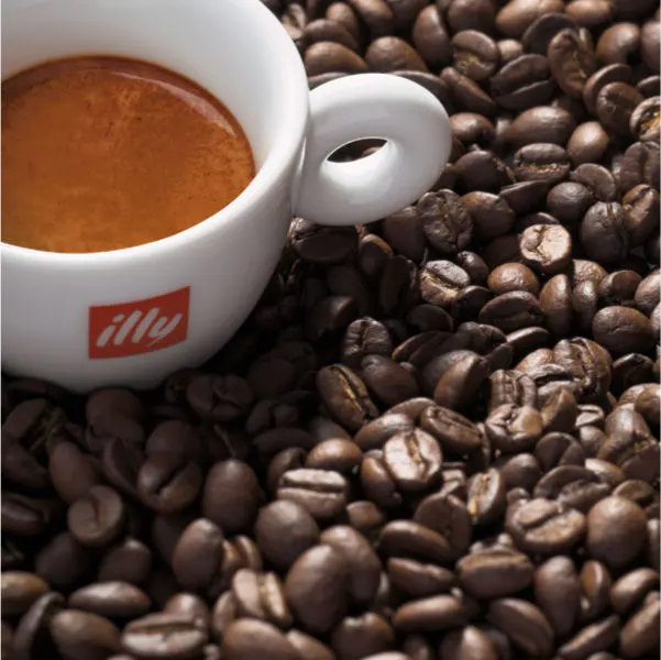 Silver Service Proudly Supples Illy Coffee